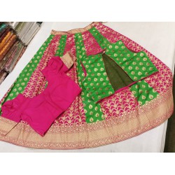 Designer Pure Kattan Silk with Satan Border Designer Pure Kattan Silk with Satan Border