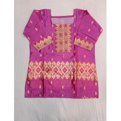 Gulnaar Silk Banarasi  Suit Without Dupatta
