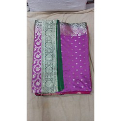 New Premium Banarasi Katan Silk Saree. All Over Buty Design