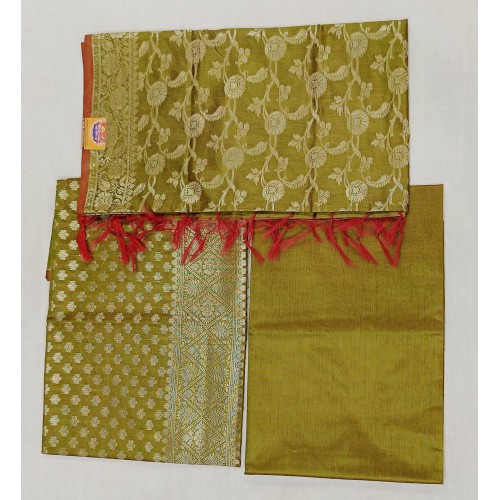 Silk Suit with Dupatta