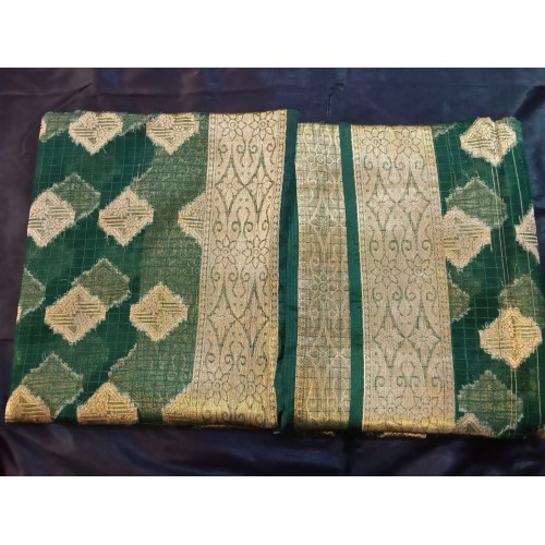 Kota Check Banarasi Saree