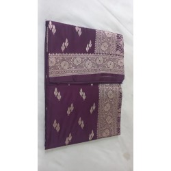 Regal Wine Banarasi Saree Regal Wine Banarasi Saree