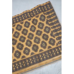 Handloom Tant Jaal cotton saree