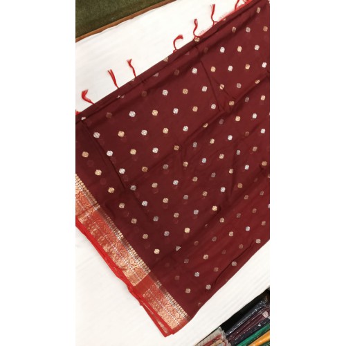 Pure Cotton boota Banarasi