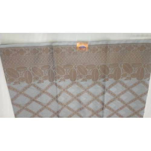 Hand loom Cotton with Coper resam jari jaal