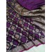 Pure Kattan Silk Minedaar Boota Saree