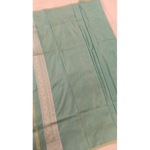 "Pure Katan Banarasi Kadua Boota Saree – Royal Handloom Elegance"