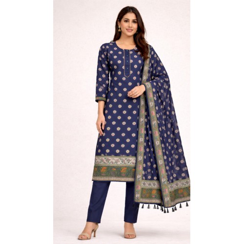 Banarasi Silk Suit Set