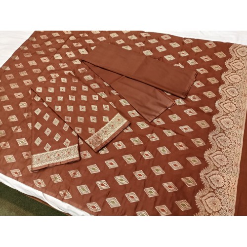 Banarasi Pure Katan Silk Suit