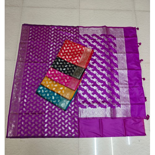 Banarasi pure katan silk suit