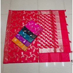 Banarasi Pure Katan Silk Suit Lahariya