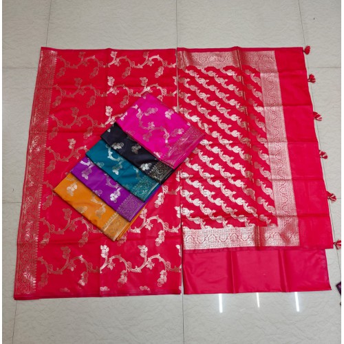 Banarasi Pure Katan Silk Suit Lahariya