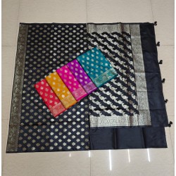 BANARASI KATAN SILK SUIT