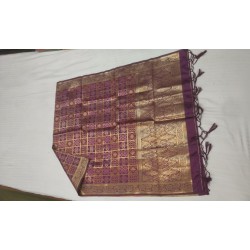 Banarasi Silk Bandani  all over Dupatta
