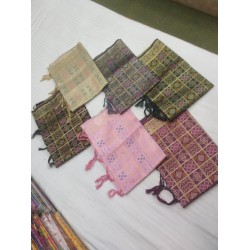 Banarasi Silk Bandani  all over Dupatta