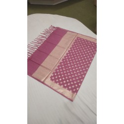 Pure Cotton Resam zari work Boota Dupatta