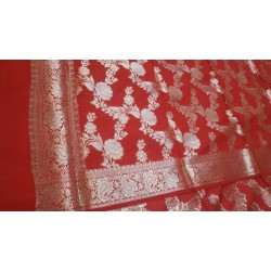Pure kattan Jaal Dupatta