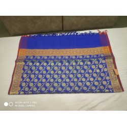 Premium Banarasi Mix Silk Jaal Dupatta