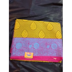 Tenchhuai Contrast Banarasi Saree