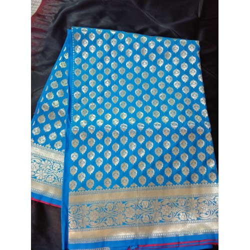 Katan Buta Banarasi Saree