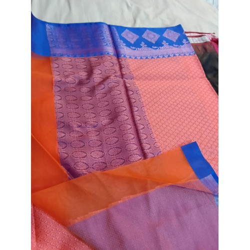 Tenchhuai Contrast Saree