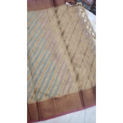 Banarasi orgenja lahariya saree