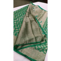 Pure Organza Boota Silk Saree Pure Organza Boota Silk Saree