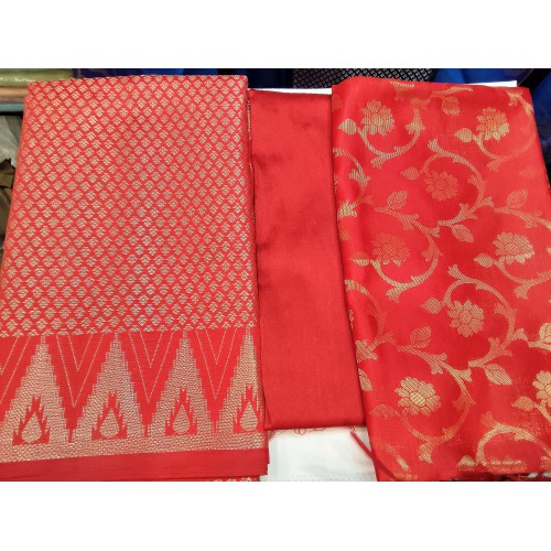 Mix Silk Banarasi Suit