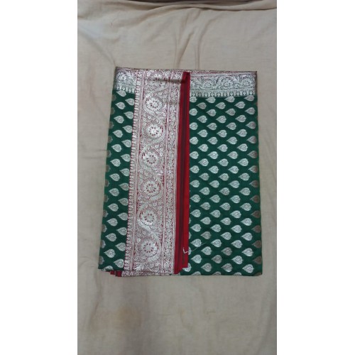 Jaal Katan Silk Handloom Banarasi Saree