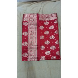 Katan Buta with Satin Patta saree