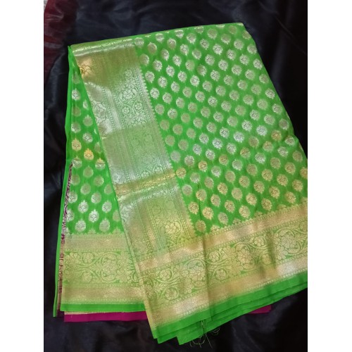 Katan Buta Banarasi Saree