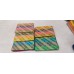 Multi color Kora cotton Satan border saree