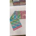 Multi color Kora cotton Satan border saree