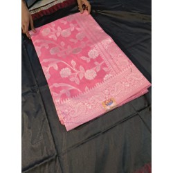 Linen Cotton with White Zari Antic