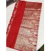 Katan Silk Saree With Silk Buta Jaal