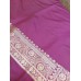 Katan Buta with Satin Patta saree