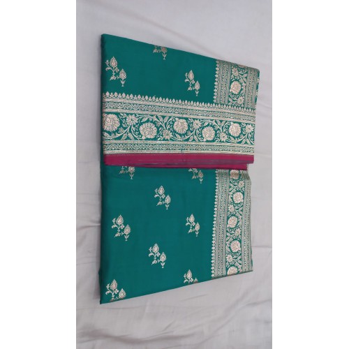 Banarasi kattan Silk Zari Buti Saree