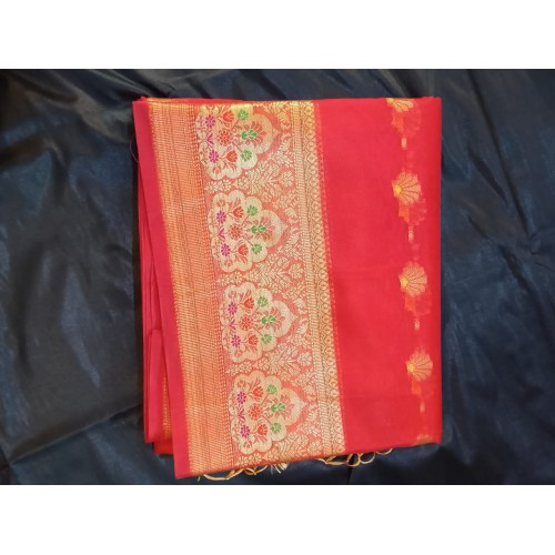 Banarasi Bandani Boota Saree