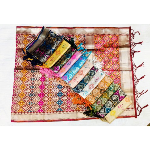 Banarasi Patola Diamond Designer Dupatta