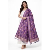 Banarasi silk dupatta bahubali malti colour