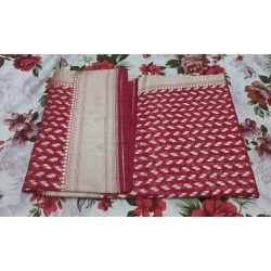 Emerald Mist Banarasi Saree