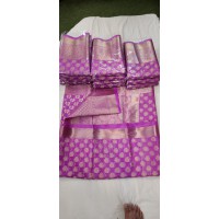 Organza saree - School Organza saree - School