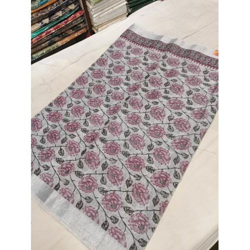Cotton Printer Saree
