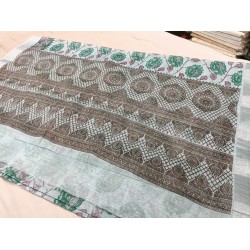 Cotton printed Banarasi saree