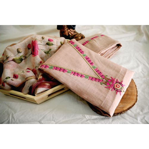 Digital Printed Suit with Dupatta